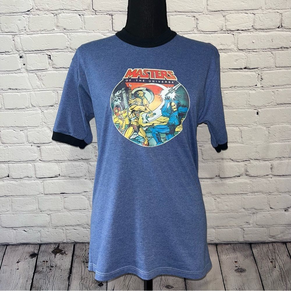 Vintage He-Man Masters Of The Universe Cartoon Graphic Tee T-Shirt Size Medium